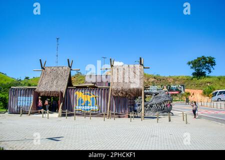 Terra dos Dinos, città di Miguel Pereira, Rio de Janeiro, Brasile Foto Stock