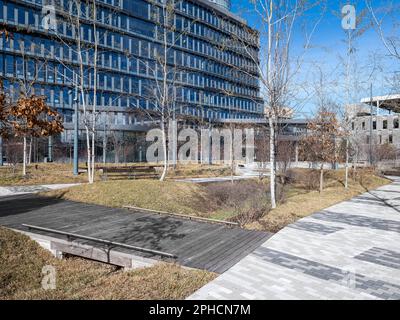 Panorama del centro di distribuzione Cummins Indy Foto Stock