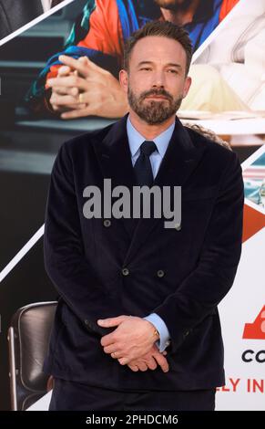 Los Angeles, California. 27th Mar, 2023. Ben Affleck alla prima mondiale DI AIR al Regency Village Theatre di Los Angeles, California, il 27 marzo 2023. Credit: Faye Sadou/Media Punch/Alamy Live News Foto Stock