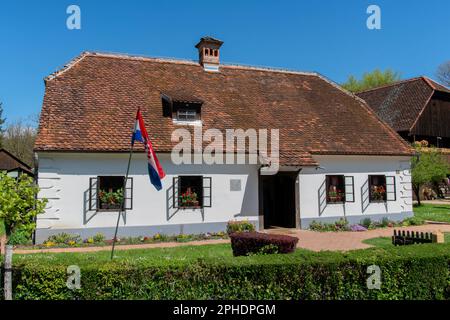 Old Village Museum a Kumrovec, Croazia Foto Stock