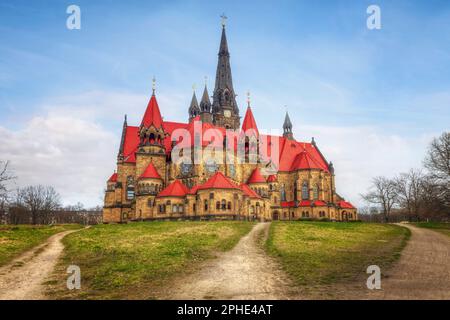 Garnisonkirche St Martin, Dresda, Sassonia, Germania Foto Stock