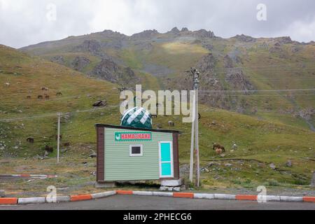 Töö-aschuu-pass, Kirghizistan Foto Stock