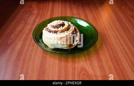 Rotolo di cannella (Kanelboller), Gamle Skola, Lofoten, Norvegia Foto Stock