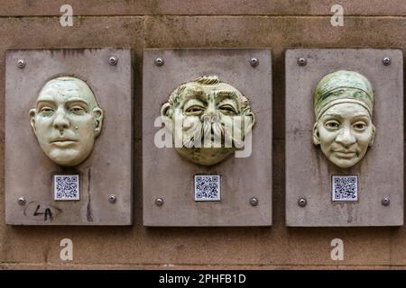 Derby Speakers Corner a Derby Foto Stock