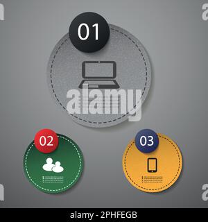 Elementi infografici Illustrazione Vettoriale