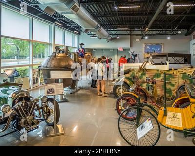 Auto nel Museo dell'Automobile di Tampa Bay a Pinellas Par Florida USA Foto Stock