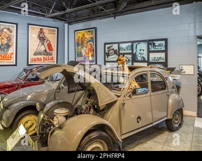 Auto nel Museo dell'Automobile di Tampa Bay a Pinellas Par Florida USA Foto Stock