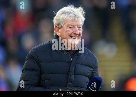 Foto del file datata 26-12-2022 di Roy Hodgson che ha richiesto una 'mancanza di paura' ai giocatori di Crystal Palace prima della sua prima partita da quando è stato rinominato dai combattenti della Premier League. Data di emissione: Martedì 28 marzo 2023. Foto Stock