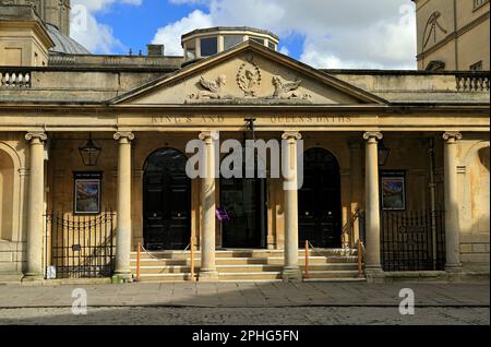 Kings and Queens Baths, Stall Street, Bath, Somerset. Foto Stock