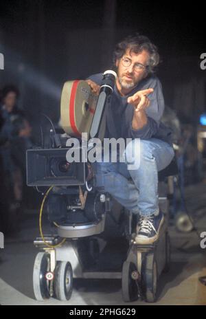 STEVEN SPIELBERG in JURASSIC PARK (1993), diretto da STEVEN SPIELBERG. Credit: AMBLIN/UNIVERSAL / Album Foto Stock