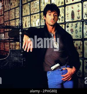SYLVESTER STALLONE in COBRA (1986), regia di GEORGE P. COSMATOS. Credit: WARNER BROTHERS / Album Foto Stock