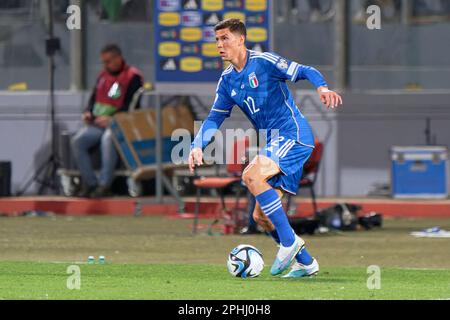 Matteo Pessina (Italia) durante i qualificatori europei - Malta vs Italia, Campionato europeo di Calcio UEFA a Ta'Qali, 26 2023 marzo Foto Stock