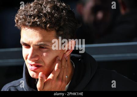 Melbourne, Australia. 29th Mar, 2023. Lando Norris (GBR) McLaren. Gran Premio d'Australia, mercoledì 29th marzo 2023. Albert Park, Melbourne, Australia. Credit: James Moy/Alamy Live News Foto Stock