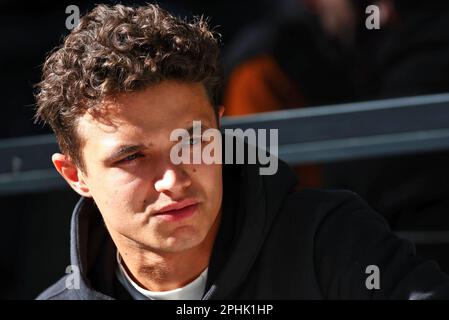Melbourne, Australia. 29th Mar, 2023. Lando Norris (GBR) McLaren. Gran Premio d'Australia, mercoledì 29th marzo 2023. Albert Park, Melbourne, Australia. Credit: James Moy/Alamy Live News Foto Stock