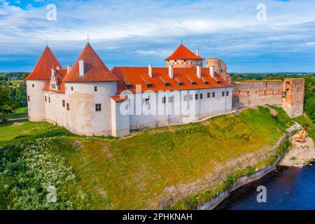 Museo del Castello di Bauska in Lettonia. Foto Stock