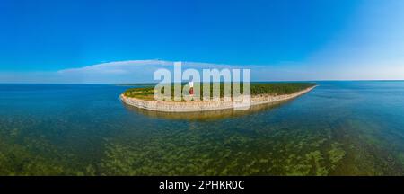 Le scogliere di Panga sull'isola di Saaremaa in Estonia. Foto Stock