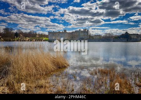 Il Castello di Leeds Kent REGNO UNITO Foto Stock