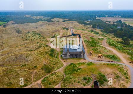 Tirpitz bunker ospita un museo in Danimarca. Foto Stock