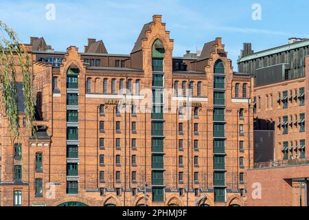 Amburgo, Germania 10.03.2018, International Maritime Museum Hamburg (Internationales Maritimes Museum Hamburg) al Kaispeicher B al Koreastraße 1 di Spe Foto Stock