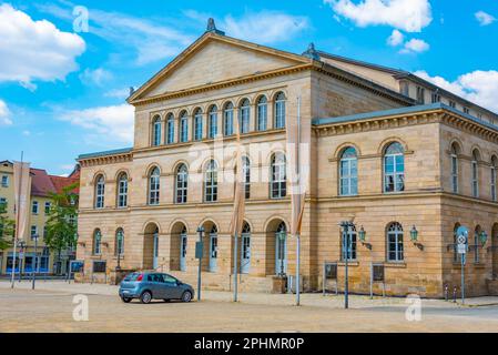 Landestheater nella città tedesca Coburg . Foto Stock