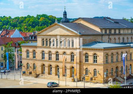 Landestheater nella città tedesca Coburg . Foto Stock