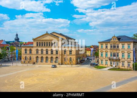 Landestheater nella città tedesca Coburg . Foto Stock