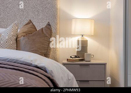 Interior Design, camere da letto, interni Master Bedroom Foto Stock