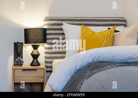 Interior Design, camere da letto, interni Master Bedroom Foto Stock