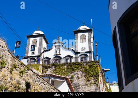 La Chiesa di nostra Signora del Monte, Igreja De Nossa Senhora Monte, Monte, Funchal, Madeira, Portogallo Foto Stock