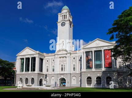 Il Victoria Theatre e la sala concerti, Singapore Foto Stock