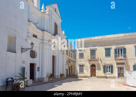 Chiesa di San Michele Arcangelo nel comune italiano di Anacapri. Foto Stock