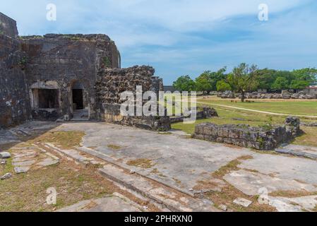 Antica fortezza militare a Jaffna, Sri Lanka. Foto Stock