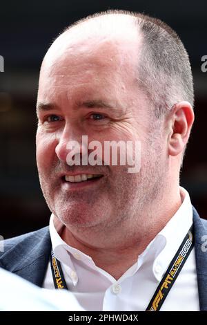 Melbourne, Australia. 30th Mar, 2023. Robert Reid (GBR) Vice Presidente della FIA per lo sport. 30.03.2023. Campionato del mondo Formula 1, Rd 3, Gran Premio d'Australia, Albert Park, Melbourne, Australia, giorno della preparazione. Il credito fotografico dovrebbe essere: XPB/immagini dell'Associazione Stampa. Credit: XPB Images Ltd/Alamy Live News Foto Stock