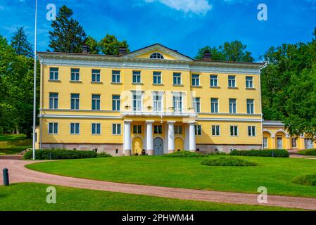 Stenhuset a Fiskars, Finlandia. Foto Stock