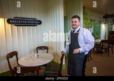 Scozia, Ballater , Old Royal Station di Ballater Foto Stock