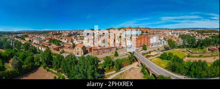 Veduta aerea della città spagnola Teruel. Foto Stock