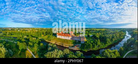 Museo del Castello di Bauska in Lettonia. Foto Stock