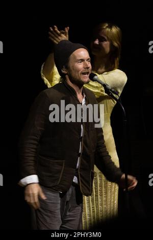 Milano, Italia. 30th Mar, 2023. Il riso Damien suona dal vivo al Teatro dal Verme di Milano. (Foto di Mairo Cinquetti/SOPA Images/Sipa USA) Credit: Sipa USA/Alamy Live News Foto Stock