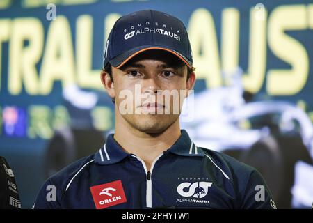 DE VRIES Nyck (ned), Scuderia AlphaTauri AT04, ritratto durante il Gran Premio d'Australia Rolex Formula 1 2023, 3rd° round del Campionato del mondo di Formula uno 2023 dal 31 marzo al 2 aprile 2023 sull'Albert Park Circuit, a Melbourne, Australia - Foto: Xavi Bonilla/DPPI/LiveMedia Foto Stock