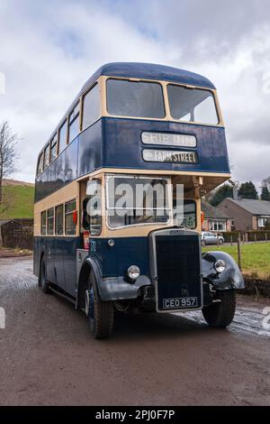 Leyland Titan PD2/40. Kirkby Stephen Commercial Vehicle Rally 2010. Foto Stock