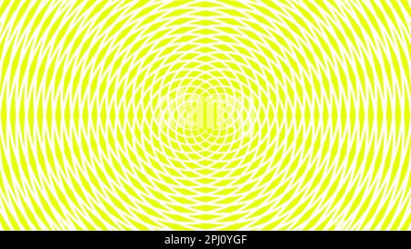 Sfondo astratto con ripetizione radiale geometrica. Illustrazione vettoriale Illustrazione Vettoriale