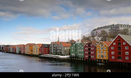 Trondheim, Norvegia Foto Stock