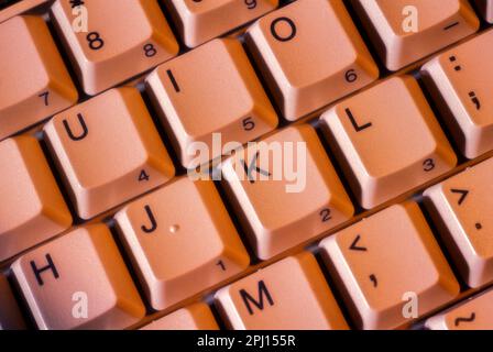 1994 TASTI STORICI DELLA TASTIERA DEL NOTEBOOK Foto Stock