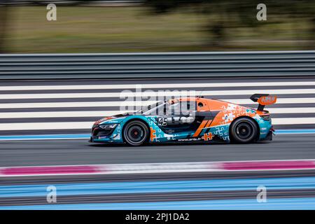 SPRINT GT alla Ultimate Cup Series , Castellet, FRANCIA, 24/03/2023 Florent 'MrCrash' B. Foto Stock