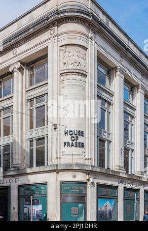 Howells Cardiff chiude dopo 150 anni Foto Stock