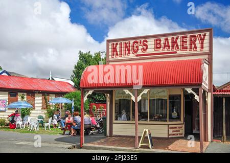 King's Bakery, Ferrymead Heritage Park, Ferrymead, Christchurch, regione di Canterbury, Isola del Sud, Nuova Zelanda Foto Stock