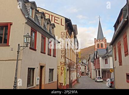 Blcherstrasse 26, 55422 , Bacharach (Bacharach am Rhein), ???, distretto di Magonza-Bingen, Germania Foto Stock