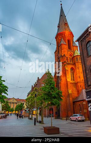 Aarhus, Danimarca, 14 giugno 2022: Chiesa di nostra Signora ad Aarhus, Danimarca. Foto Stock