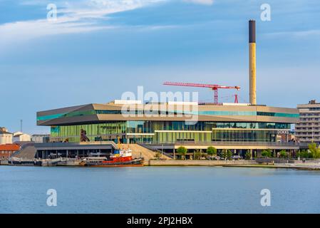 Aarhus, Danimarca, 14 giugno 2022: Edificio Dokk1 ad Aarhus, Danimarca. Foto Stock