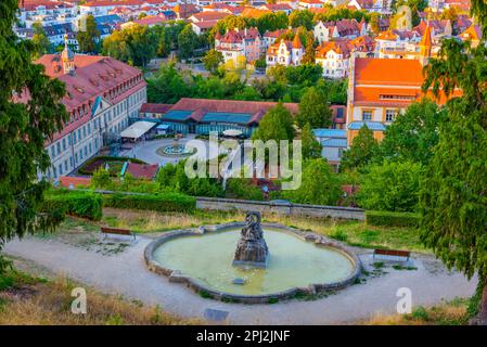 Bamberg, Germania, 10 agosto 2022: Vista del Residenzschloss a Bamberg, Germania. Foto Stock